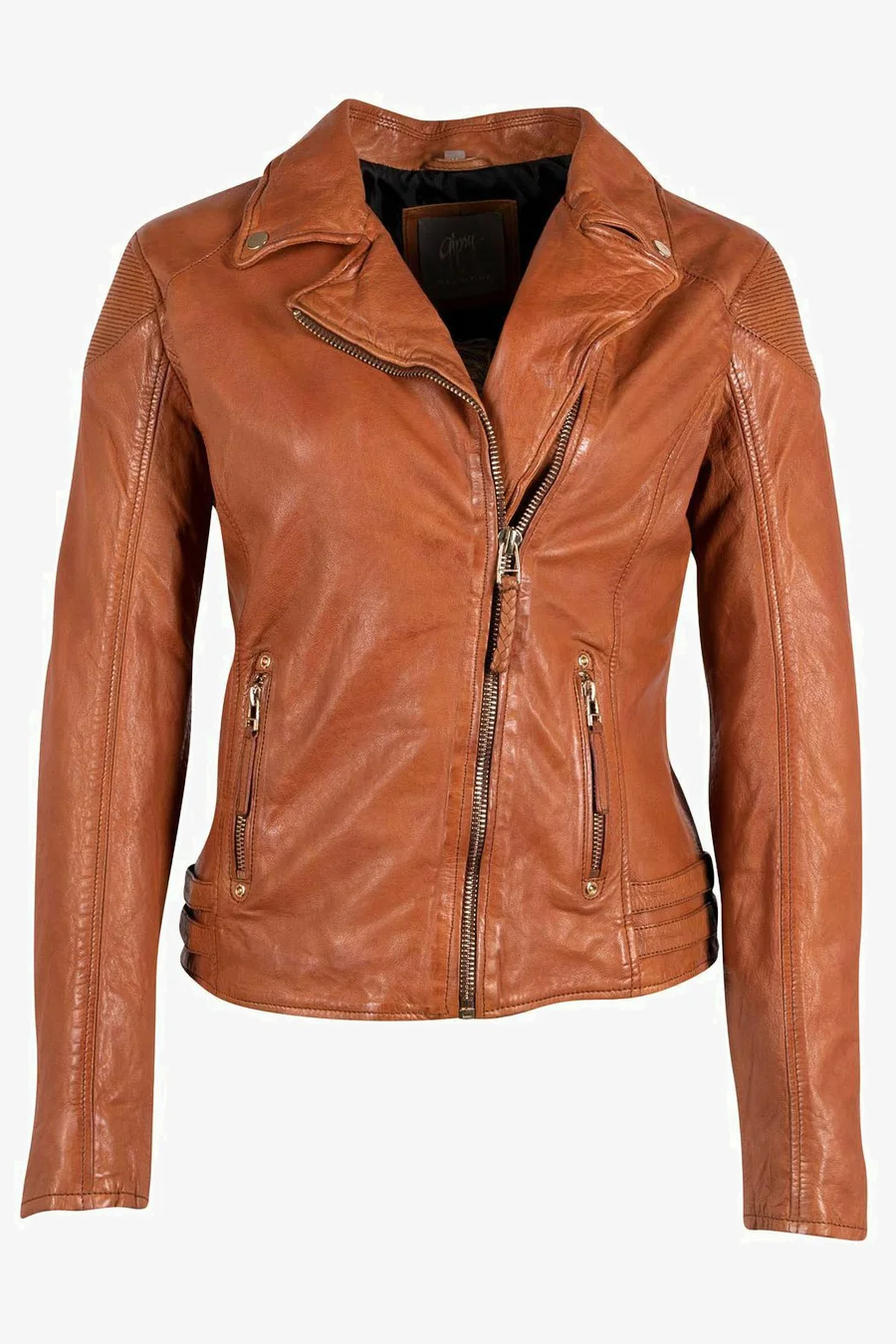 Lederjacke GIPSY 1101-0536-cognac