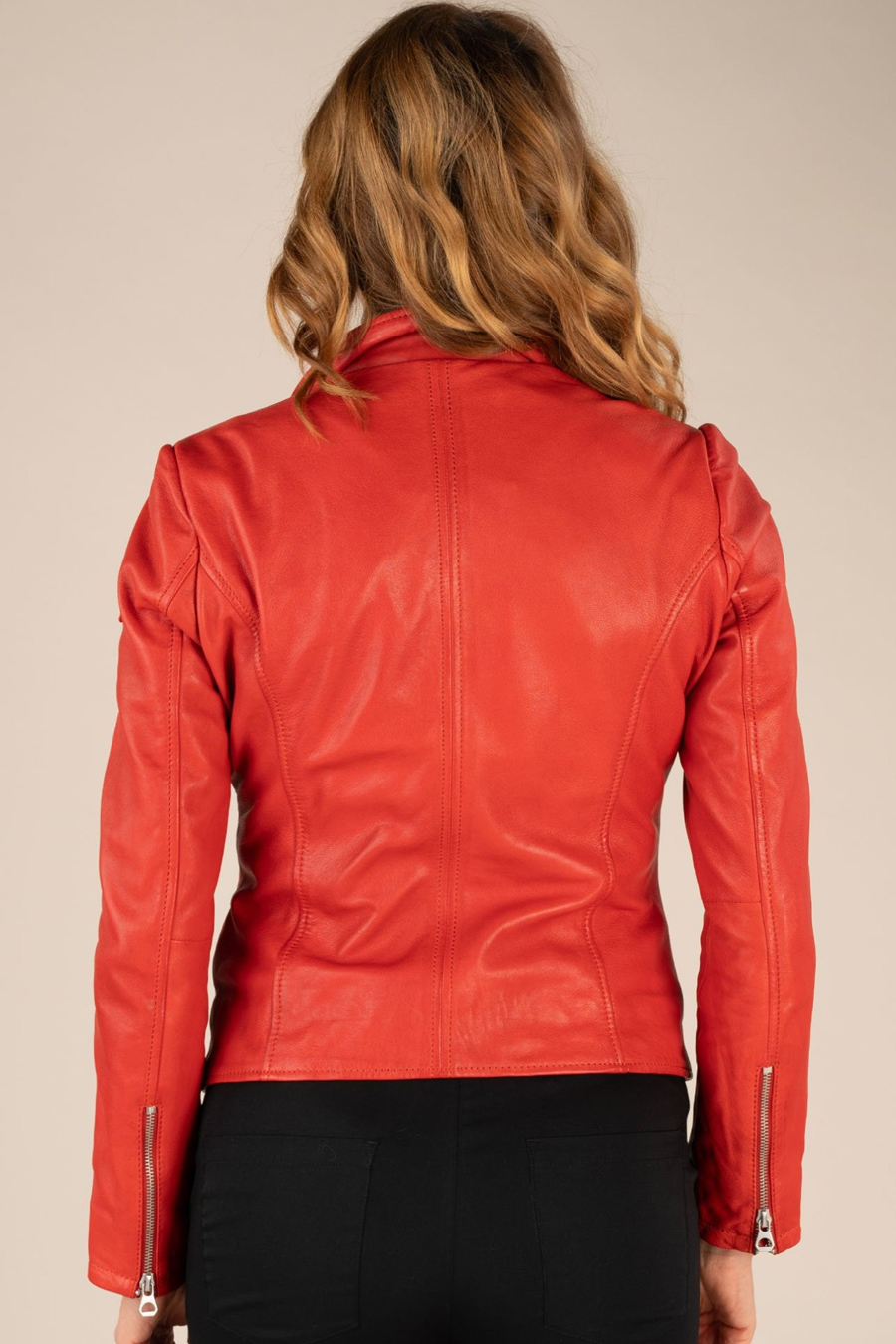 Lederjacke GIPSY 1101-0538-red