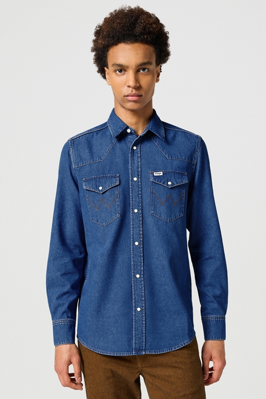 Jeanshemd WRANGLER 112357192