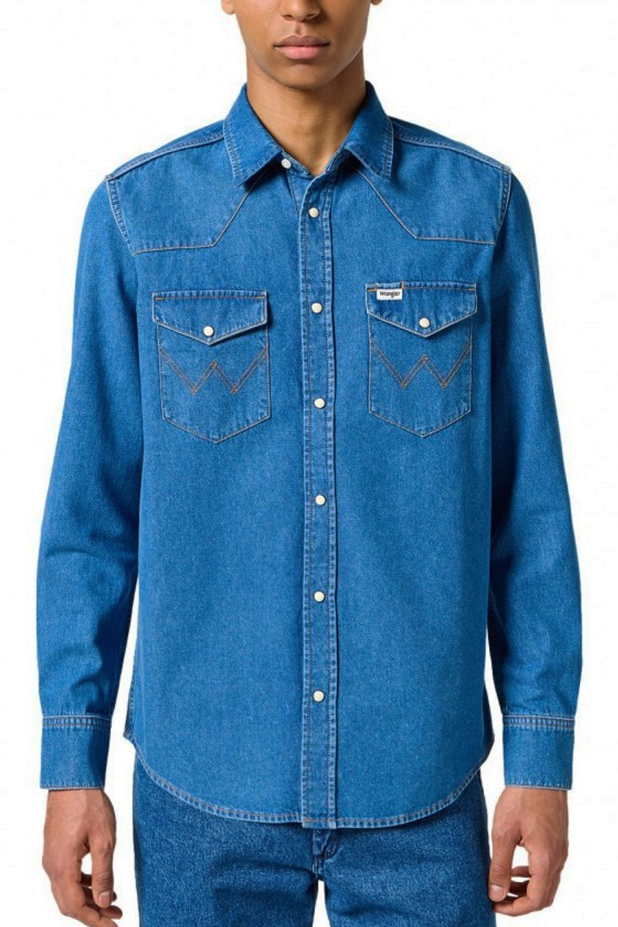 Jeanshemd WRANGLER 112357215