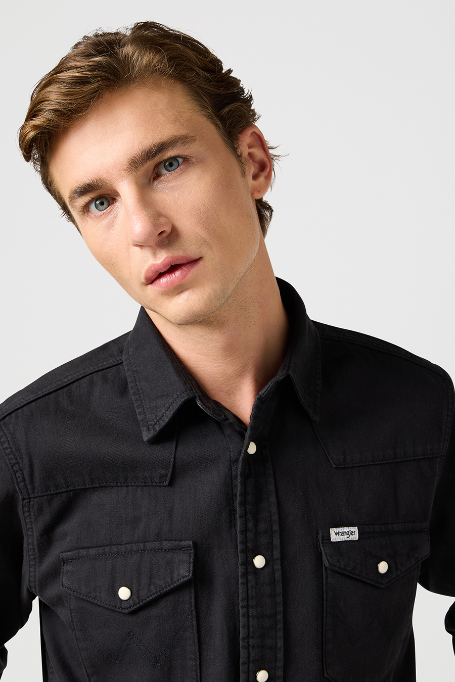 Jeanshemd WRANGLER 112362377