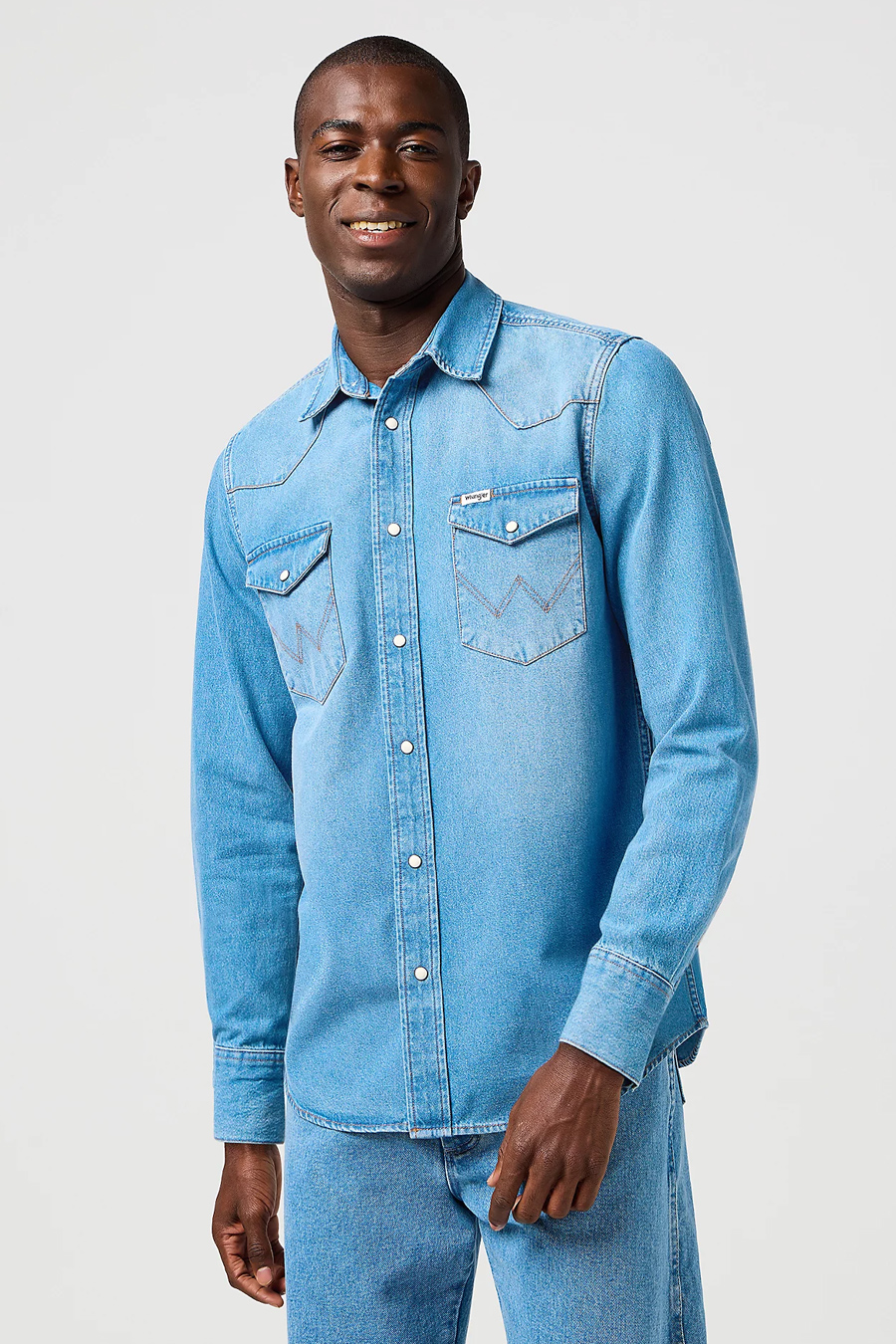 Jeanshemd WRANGLER 112362744