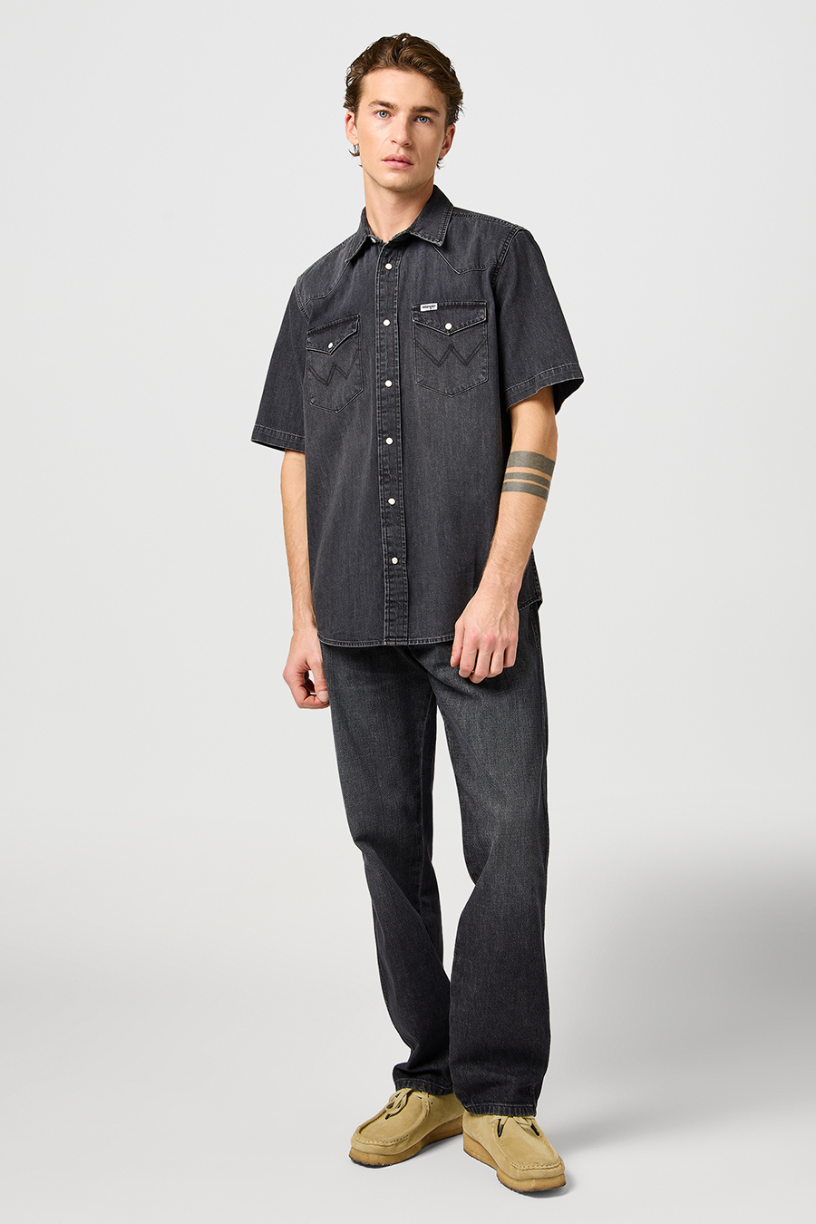 Jeanshemd WRANGLER 112362746