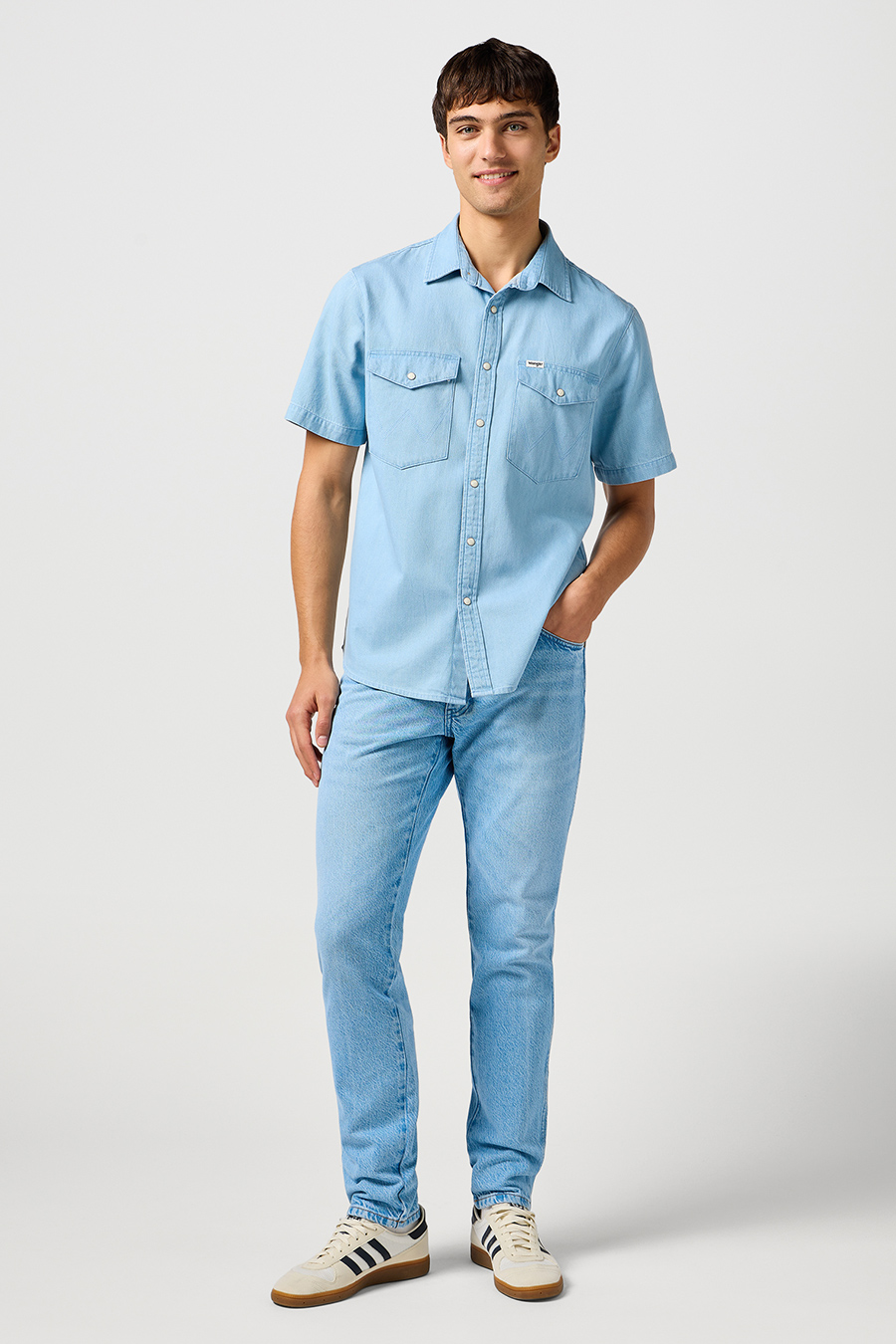 Jeanshemd WRANGLER 112362749