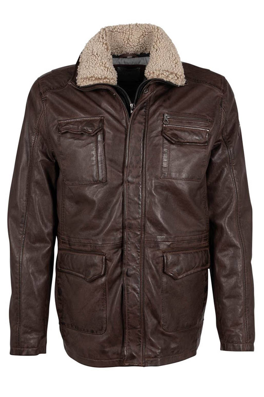 Lederjacke GIPSY 1201-0616-chestnut