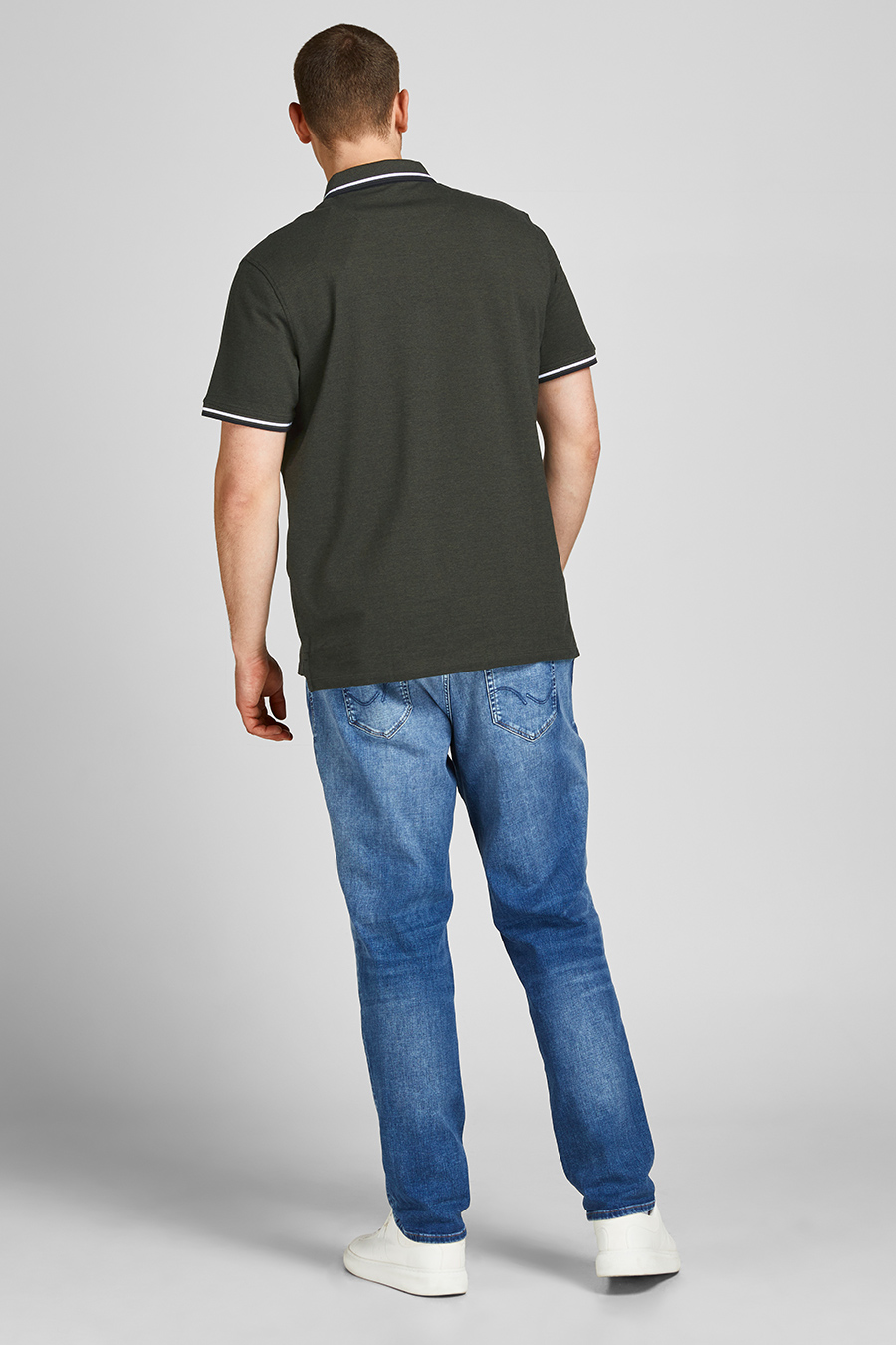 Poloshirts JACK & JONES 12143859-Forest-Night