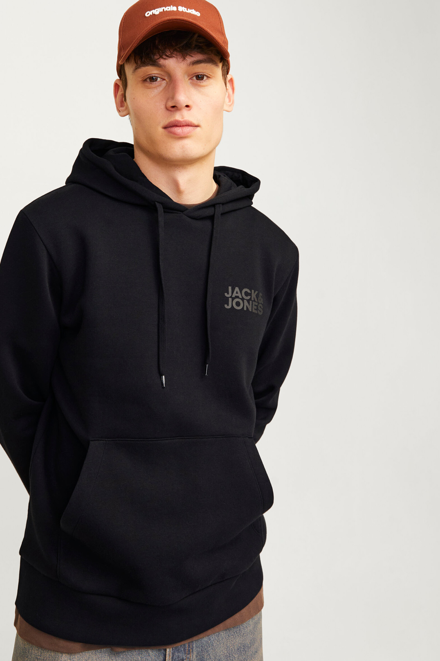 Sweatshirt JACK & JONES 12152840-Black-SP-Black