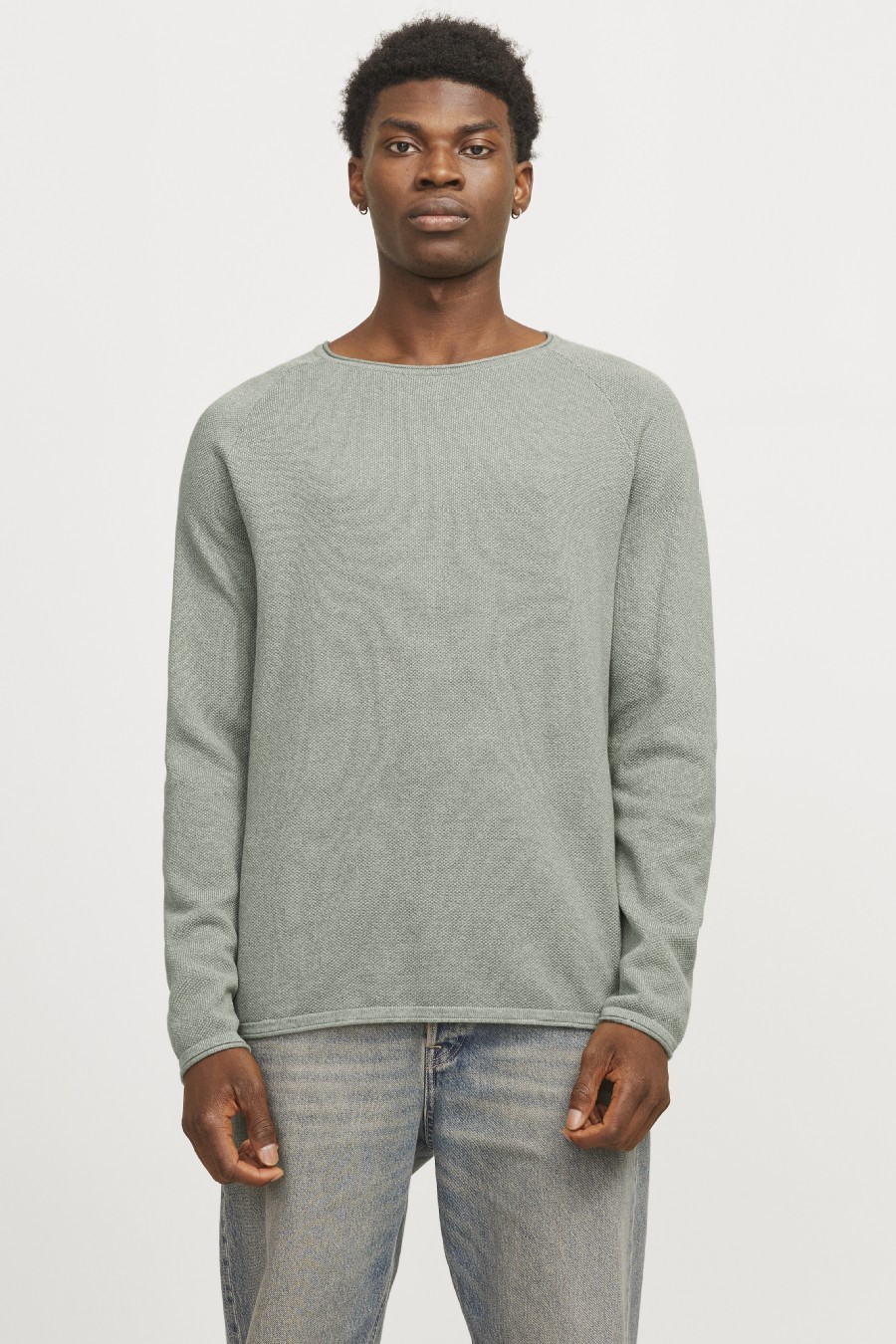 Strickpullover JACK & JONES 12157321-Iceberg-Green