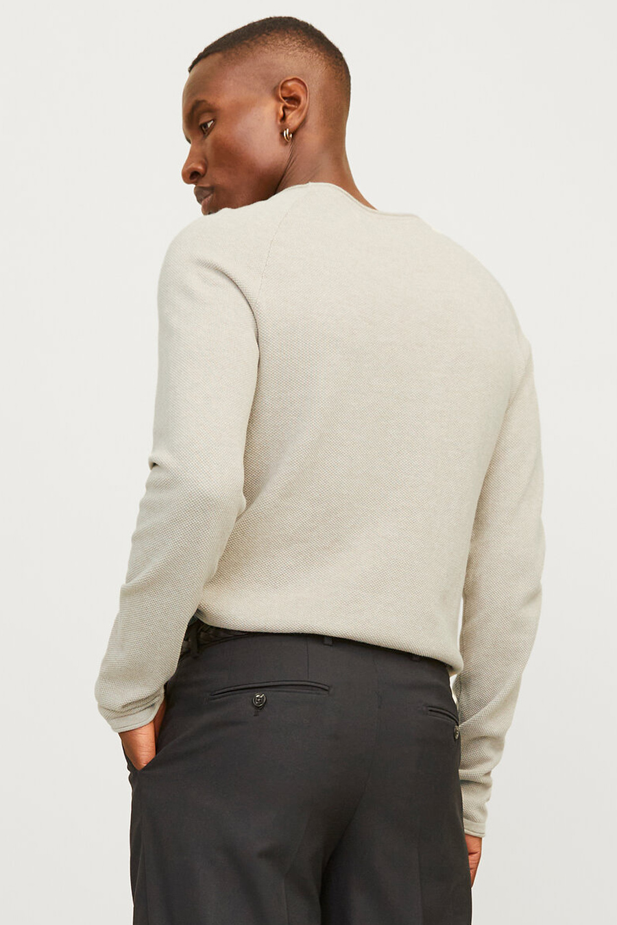 Strickpullover JACK & JONES 12157321-Oatmeal