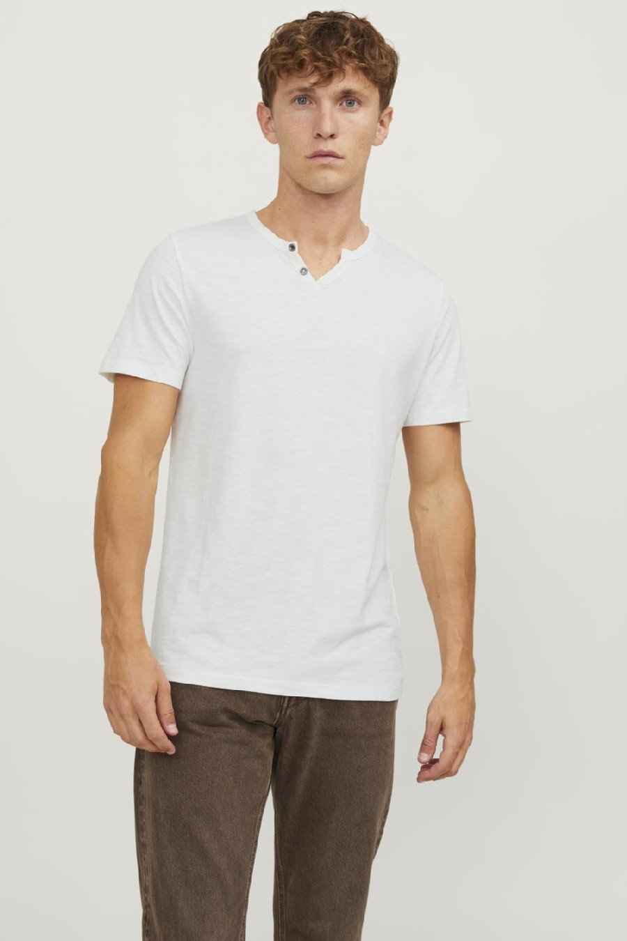 T-Shirts JACK & JONES 12164972-Cloud-Dancer