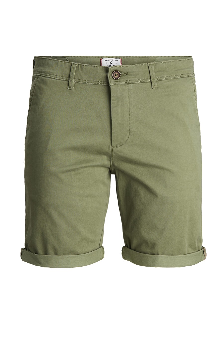 Stoff Shorts JACK & JONES 12169212-Deep-Lichen-Gr