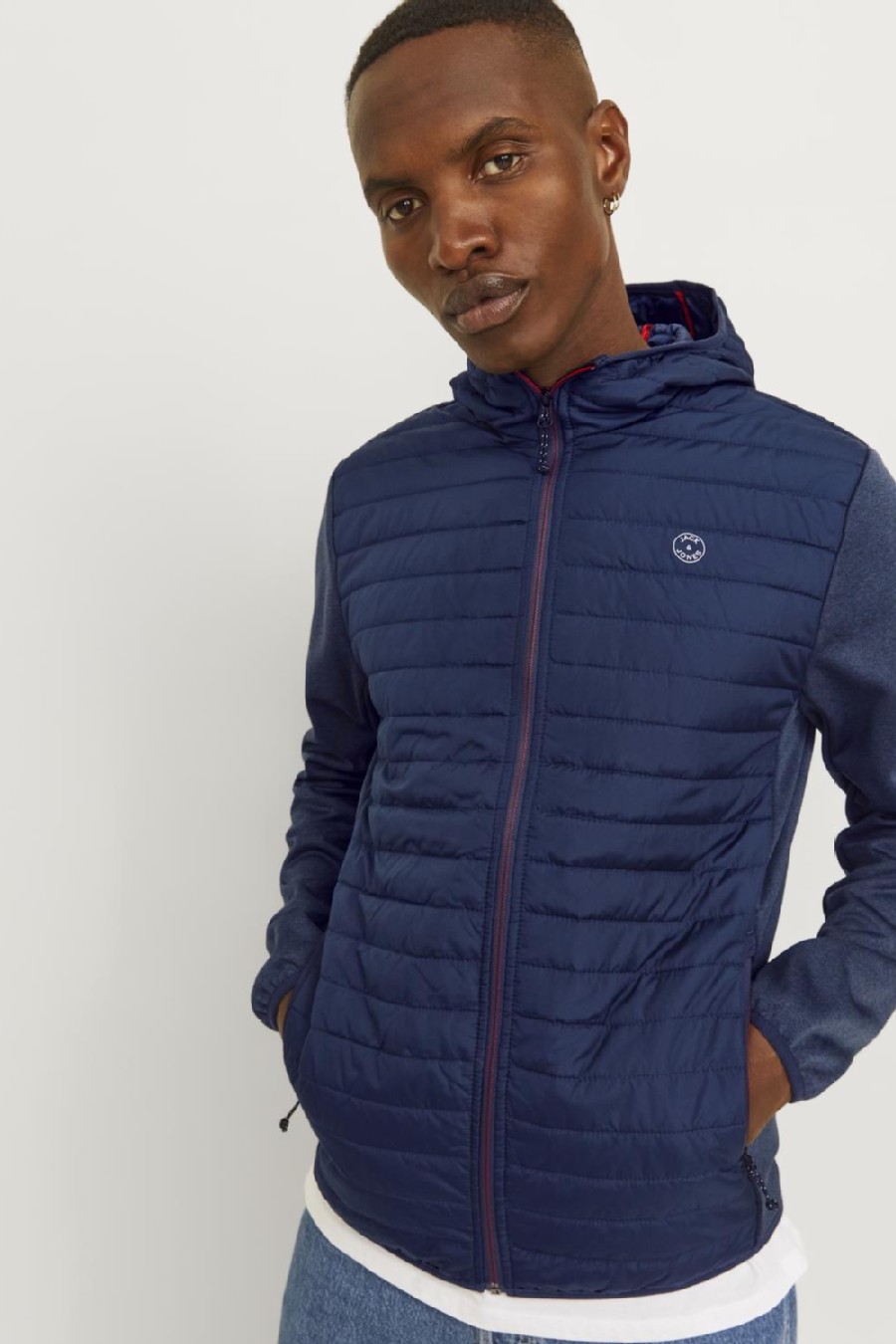 Windjacke JACK & JONES 12182242-Navy-SET-IN