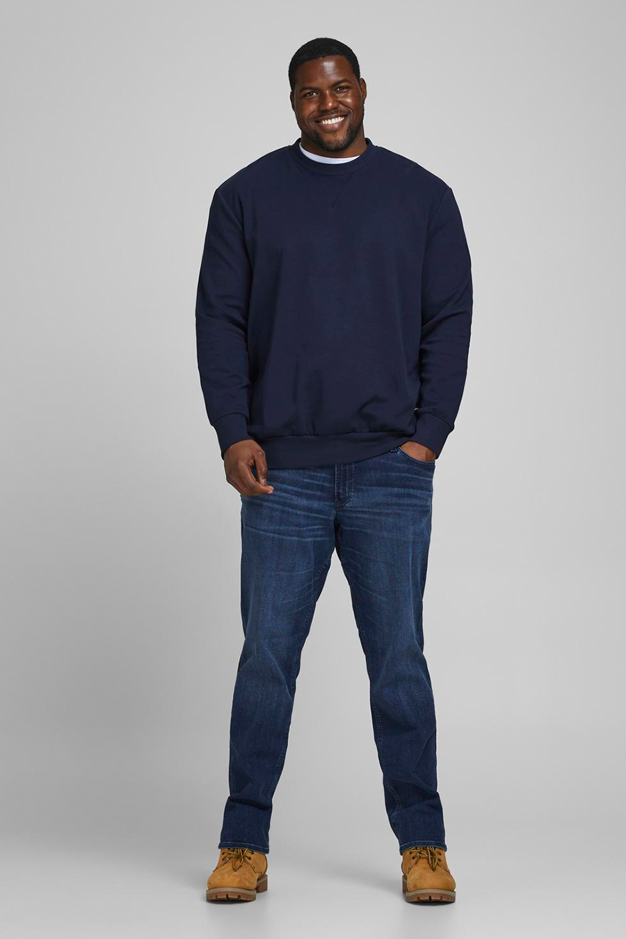 Sweatshirt JACK & JONES 12182567-Navy-Blazer