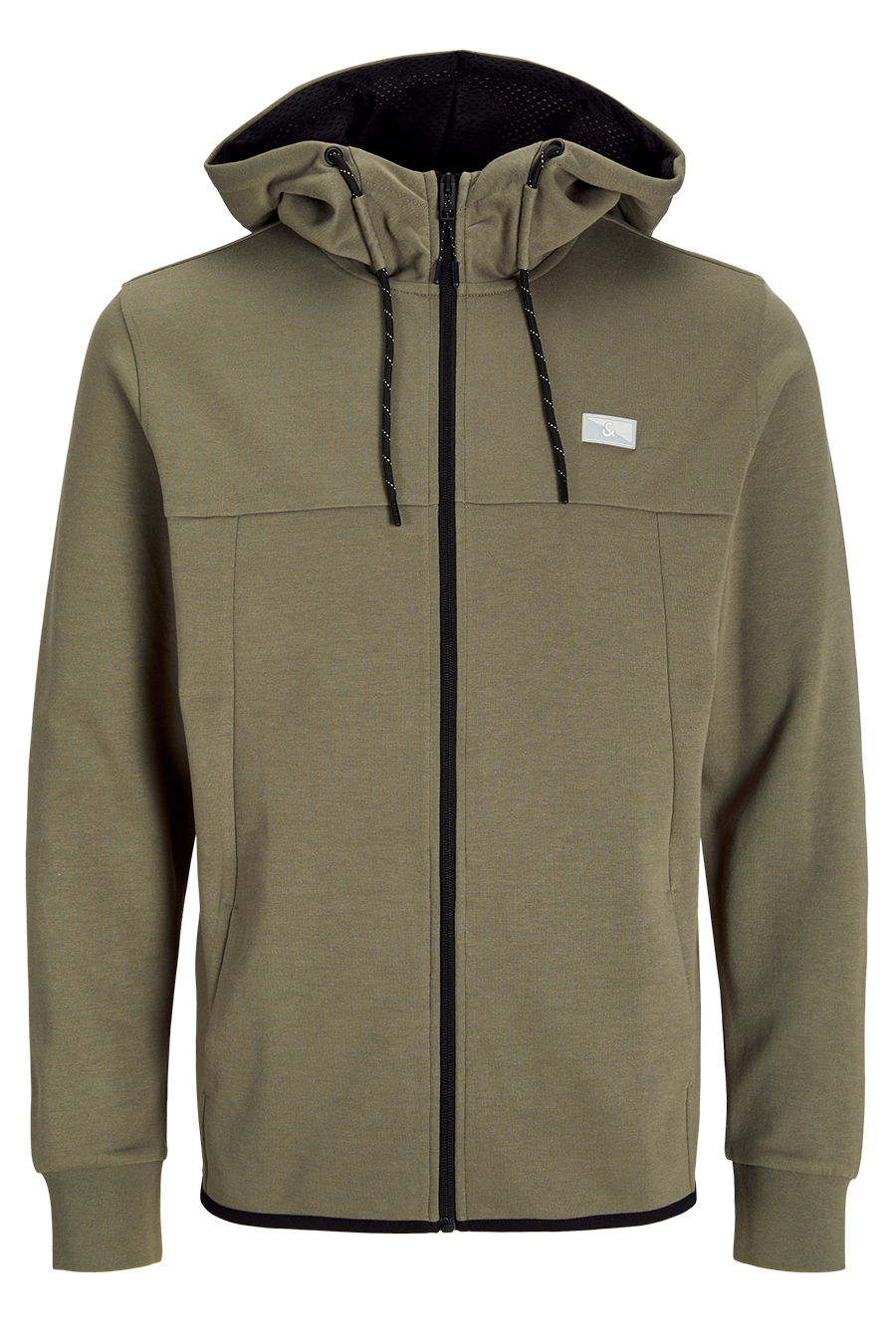 Sweatjacke JACK & JONES 12204926-Smokey-Olive