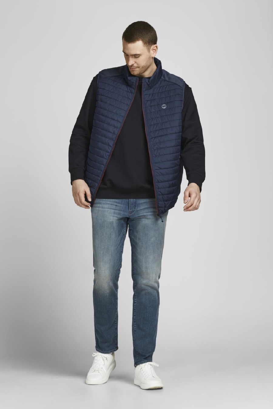 Weste JACK & JONES 12205347-Navy-Blazer