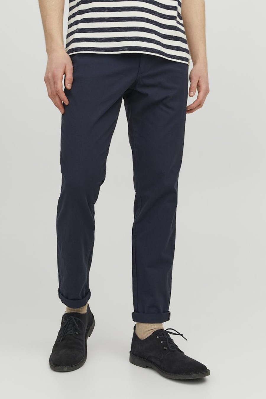 Stoffhosen JACK & JONES 12206198-Navy-Blazer