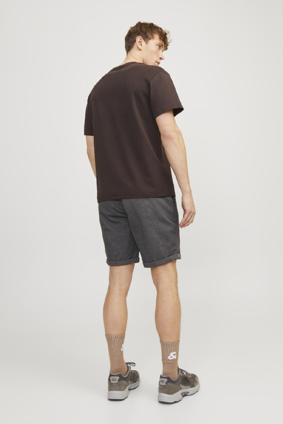 Stoff Shorts JACK & JONES 12206889-Drizzle