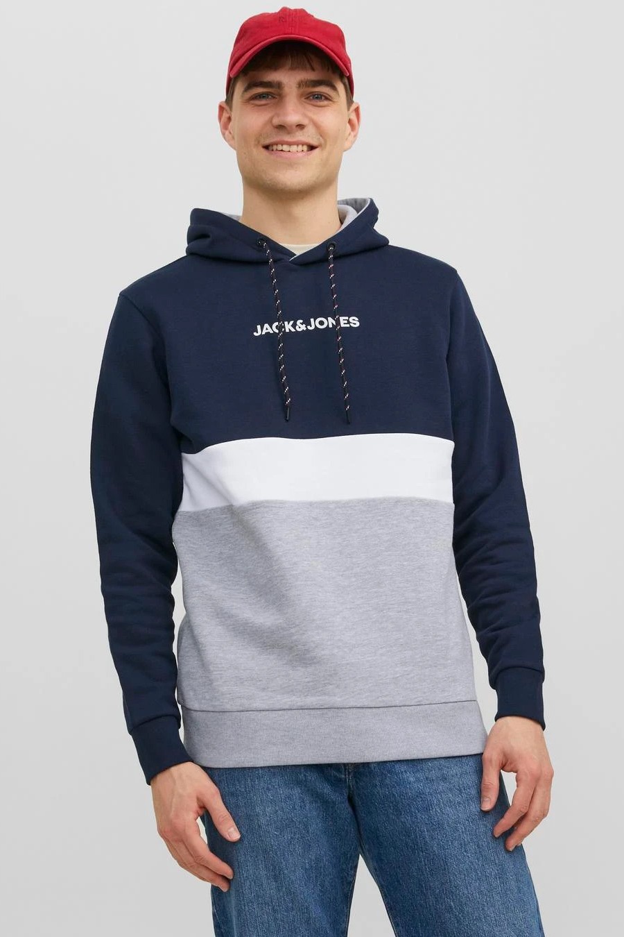 Sweatshirt JACK & JONES 12233959-Navy-Blazer