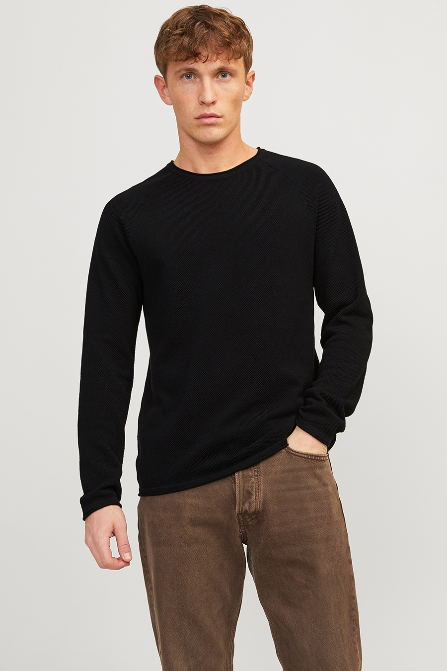 Strickpullover JACK & JONES 12243968-Black