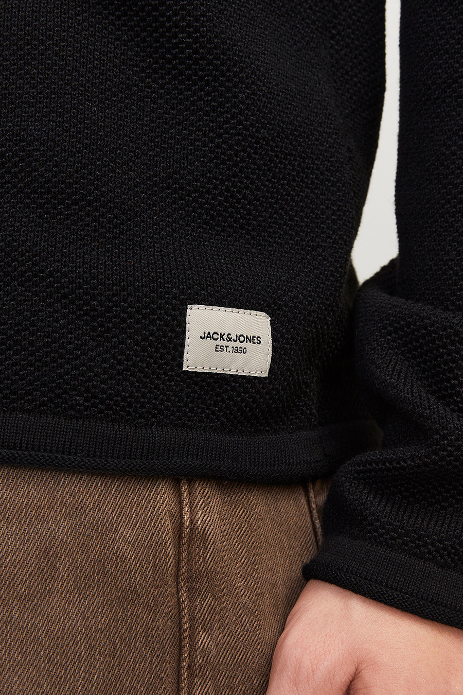 Strickpullover JACK & JONES 12243968-Black