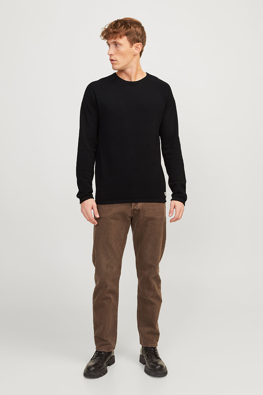 Strickpullover JACK & JONES 12243968-Black
