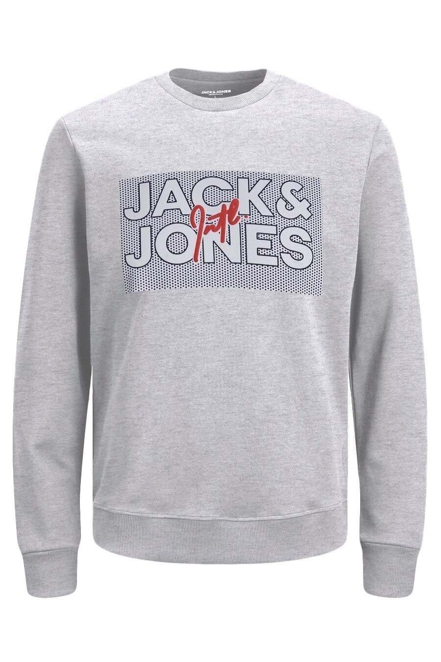 Sweatshirt JACK & JONES 12244822-White-Melange