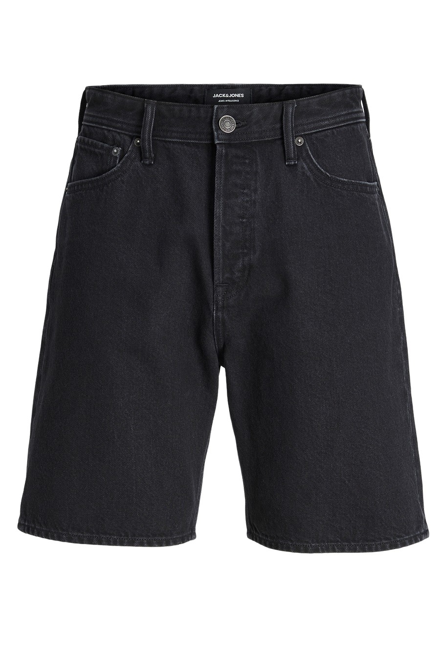 Denim Shorts JACK & JONES 12249068-Black-Denim