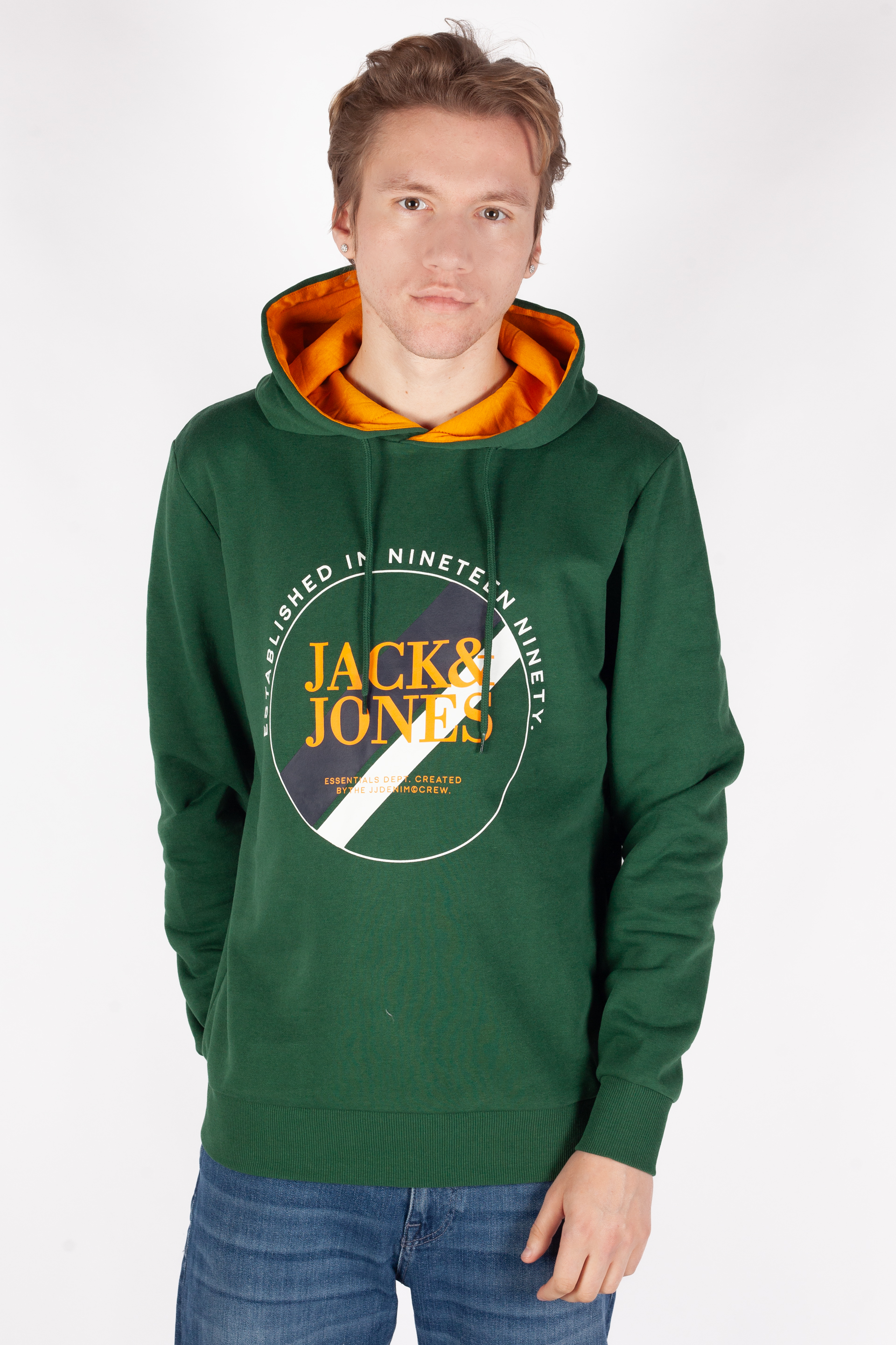 Sweatshirt JACK & JONES 12250266-Dark-Green