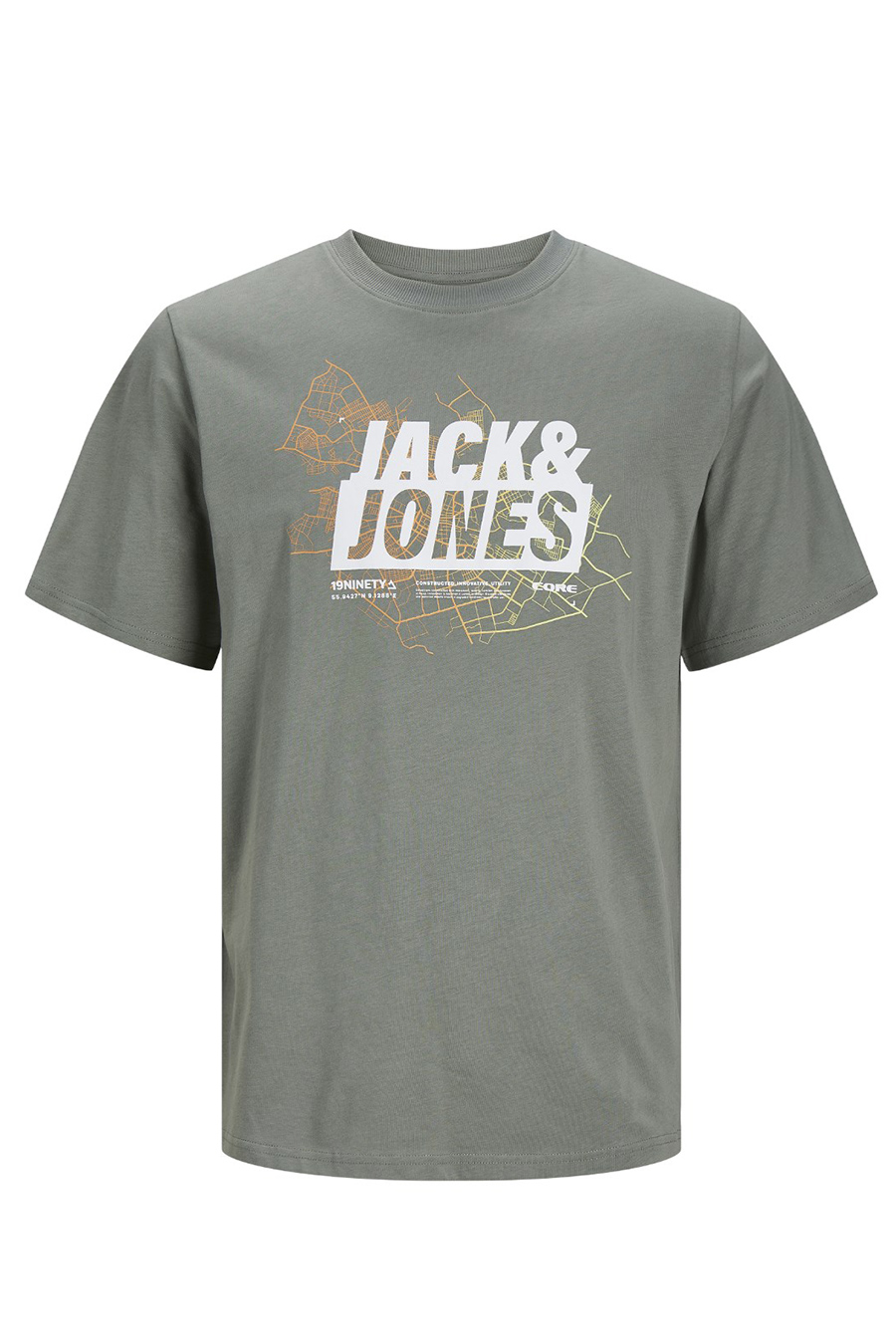 T-Shirts JACK & JONES 12252376-Agave-Green