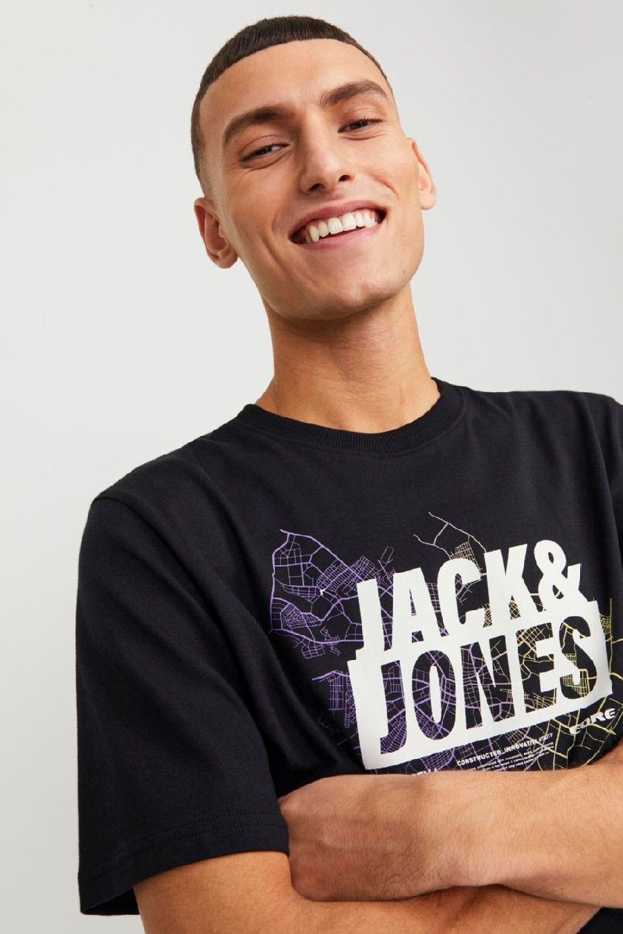 T-Shirts JACK & JONES 12252376-Black