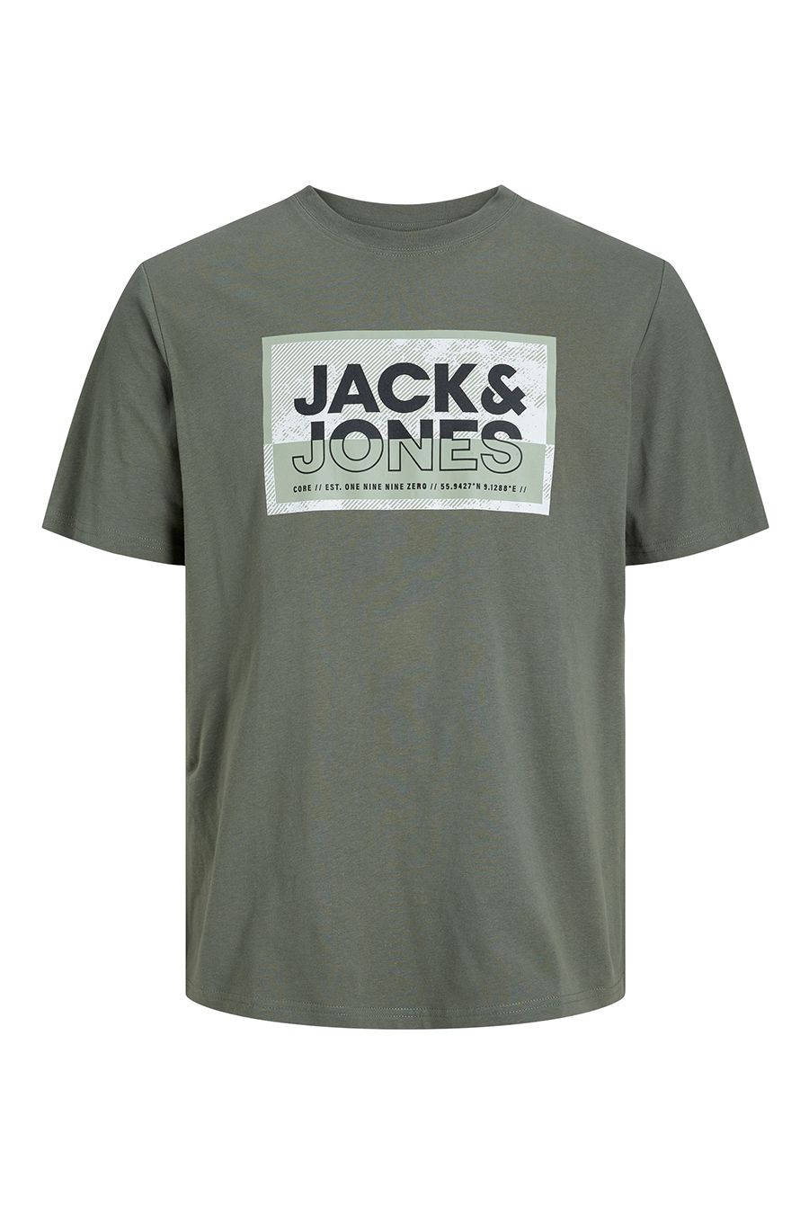 T-Shirts JACK & JONES 12253442-Agave-Green