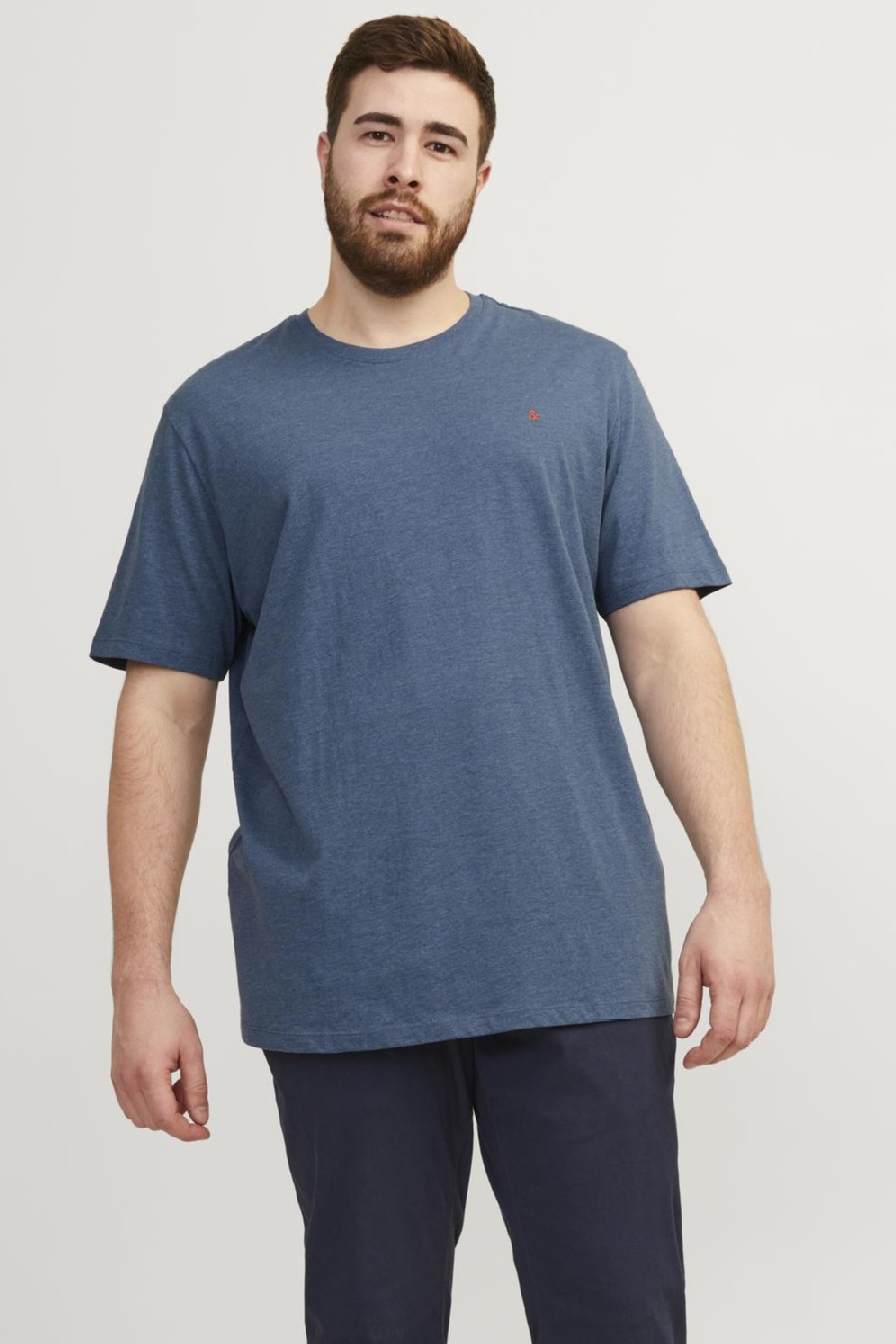 T-Shirts JACK & JONES 12253778-Denim-Blue
