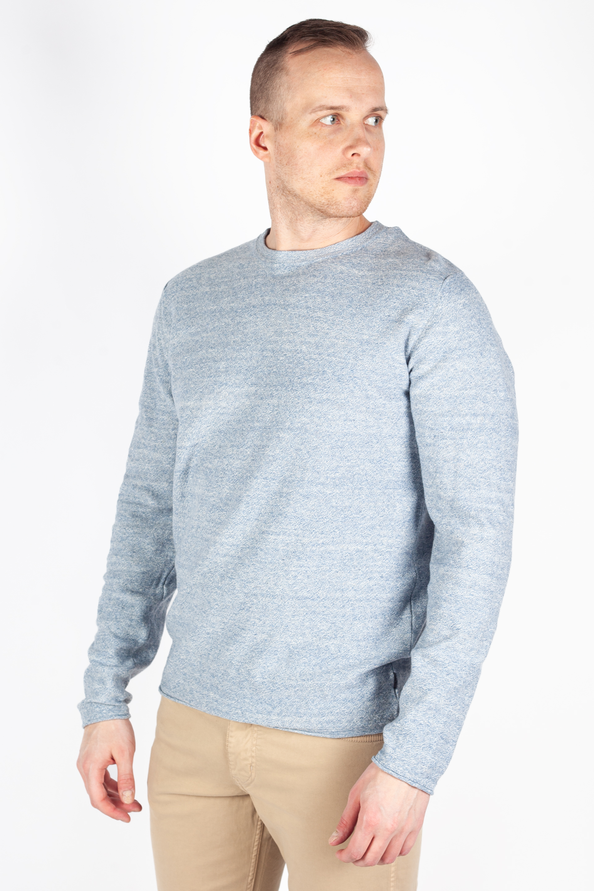 Strickpullover JACK & JONES 12254765-Faded-Denim