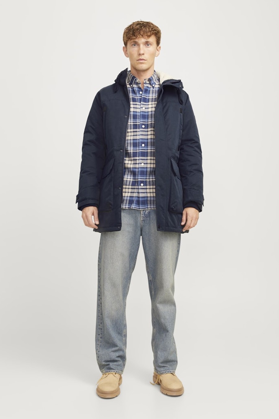 Winterjacke JACK & JONES 12256995-Dark-Navy