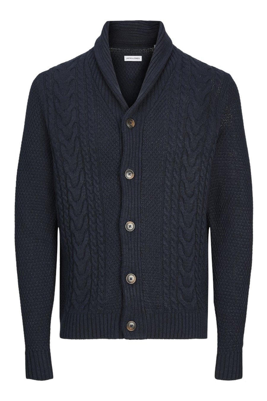 Strickjacke JACK & JONES 12258484-Sky-Captain