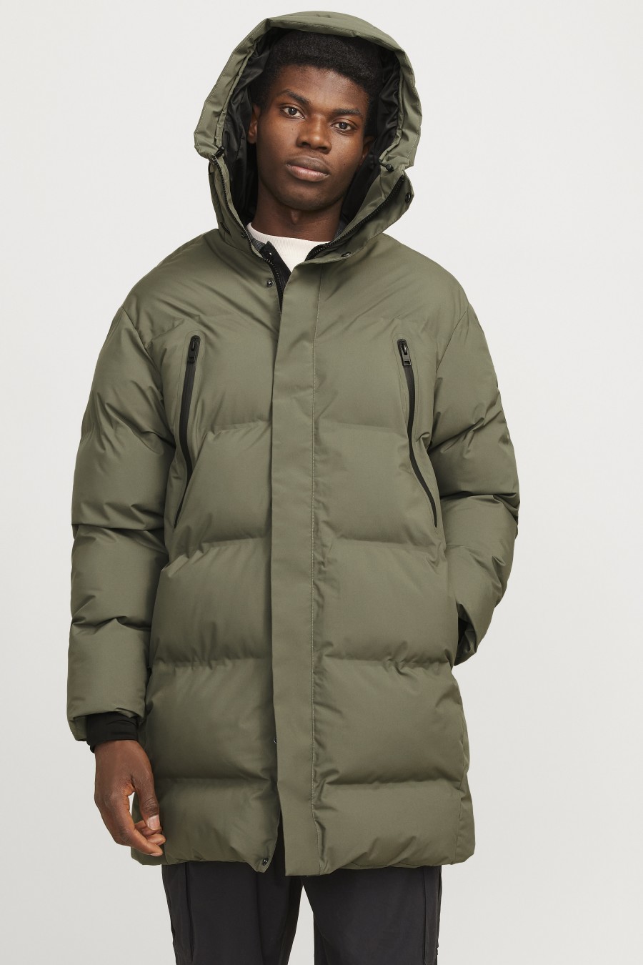 Winterjacke JACK & JONES 12260481-Dusty-Olive