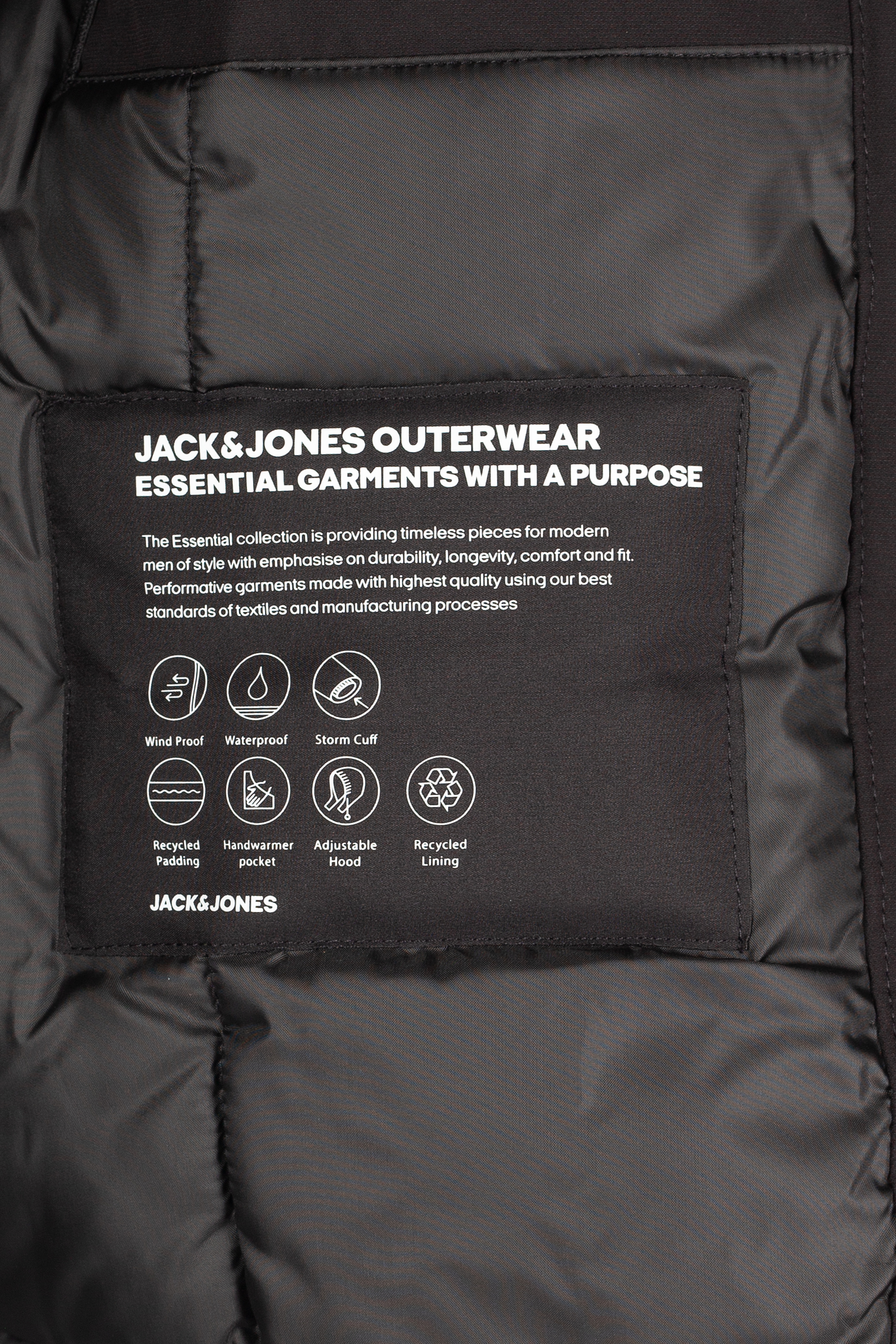 Winterjacke JACK & JONES 12278782-Black