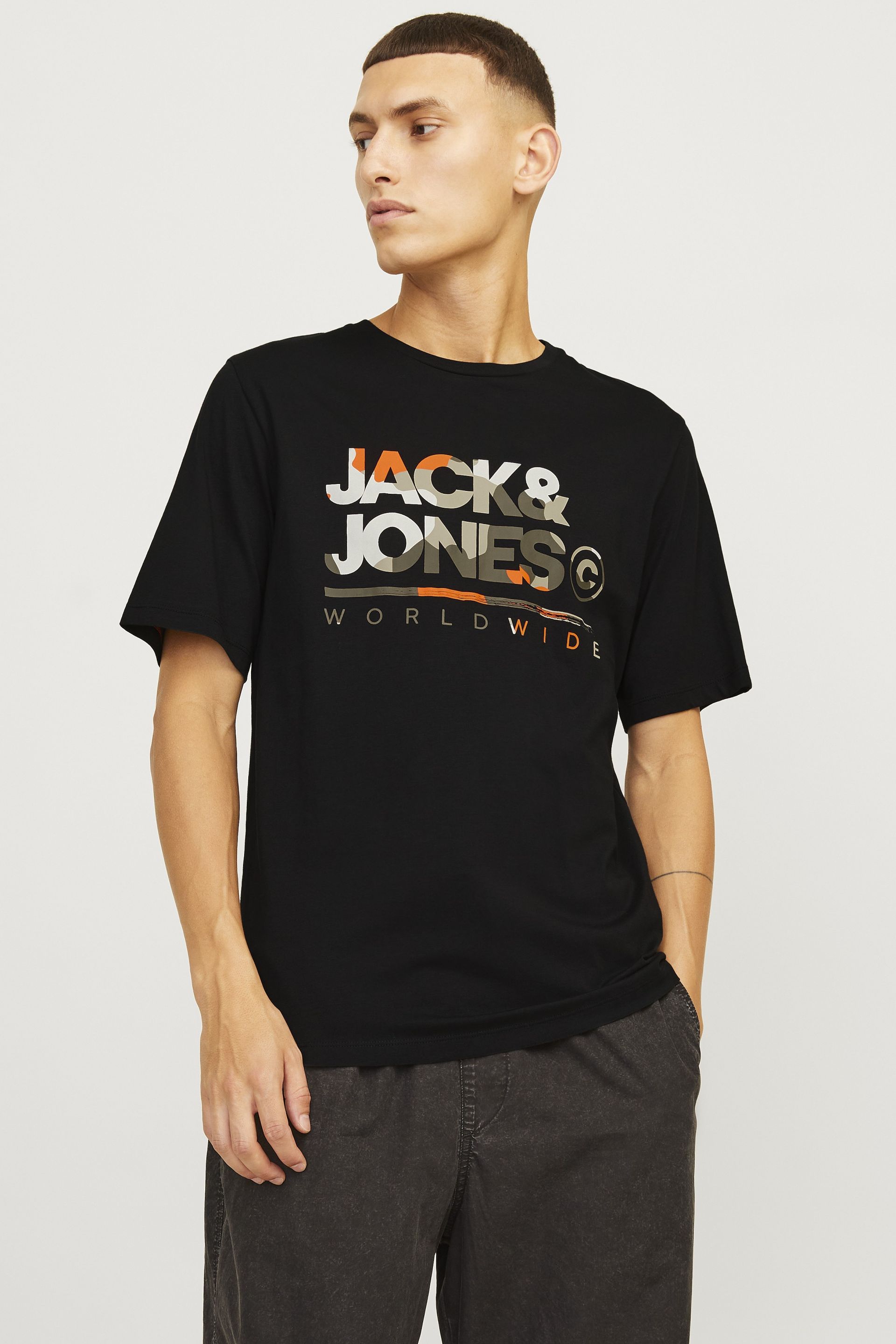 T-Shirts JACK & JONES 12287689-Black
