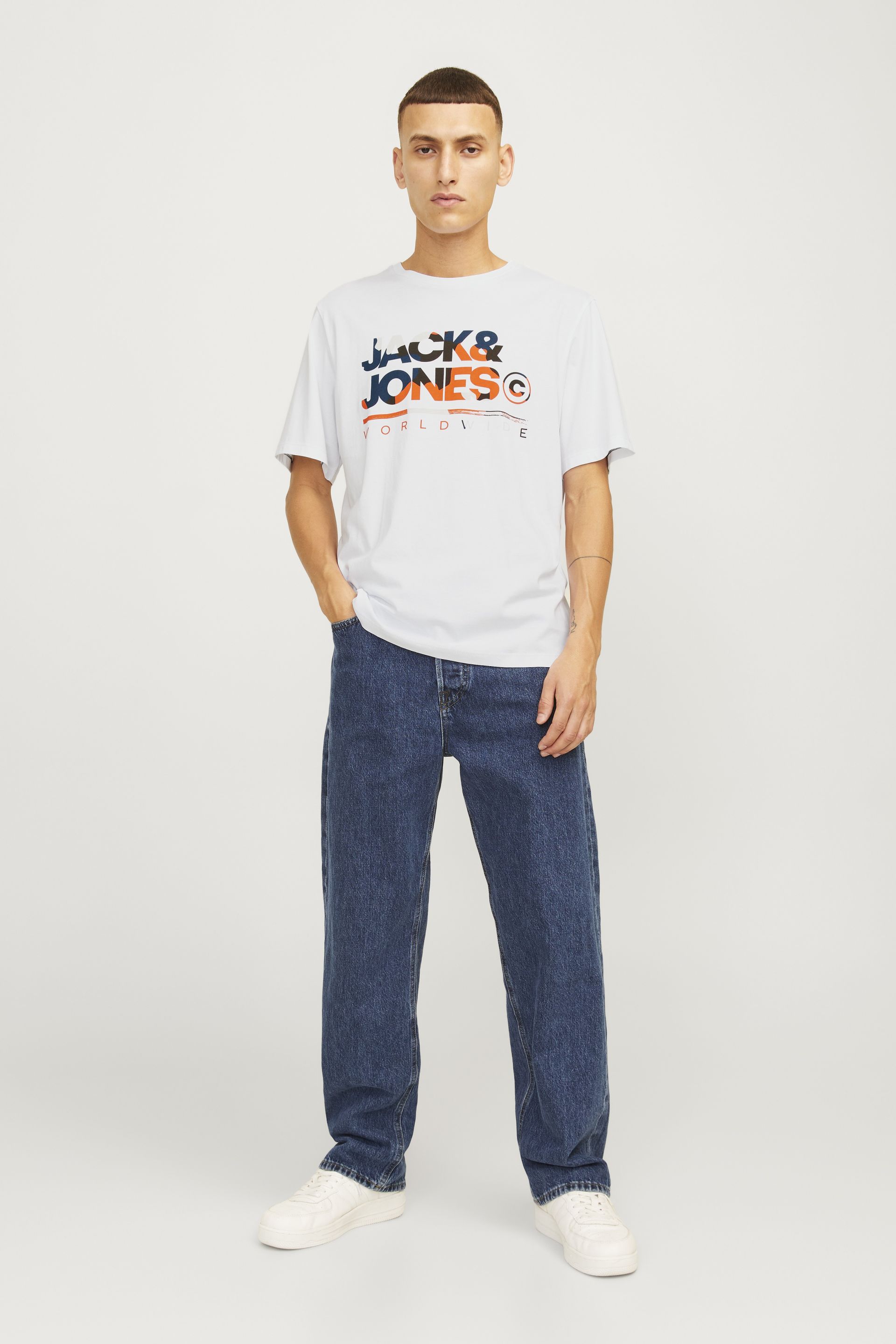 T-Shirts JACK & JONES 12287689-White