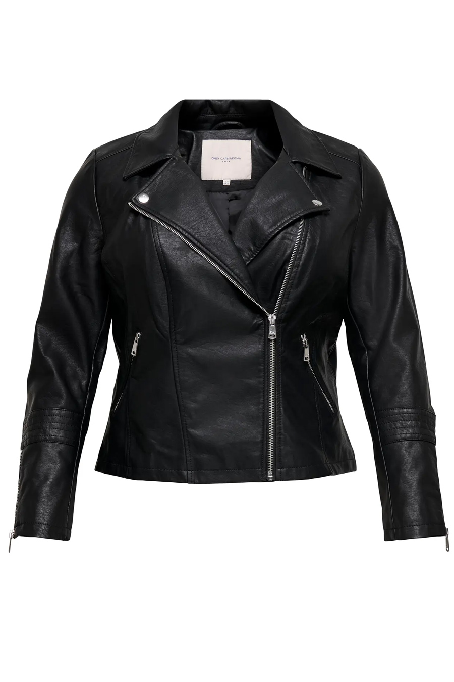 Lederjacke ONLY CARMAKOMA 15183380-Black