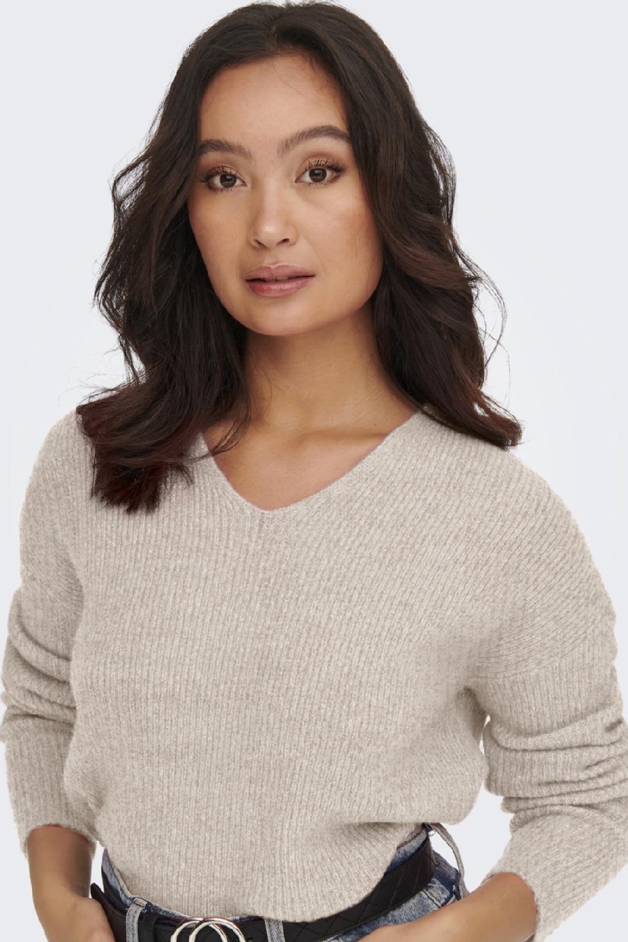 Strickpullover ONLY 15204588-Pumice-Stone