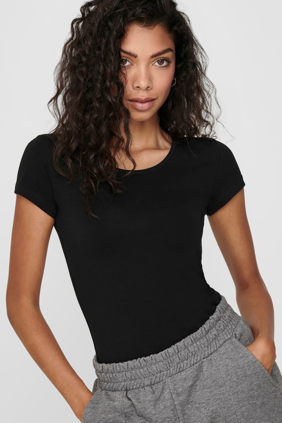 T-Shirt ONLY 15205059-Black