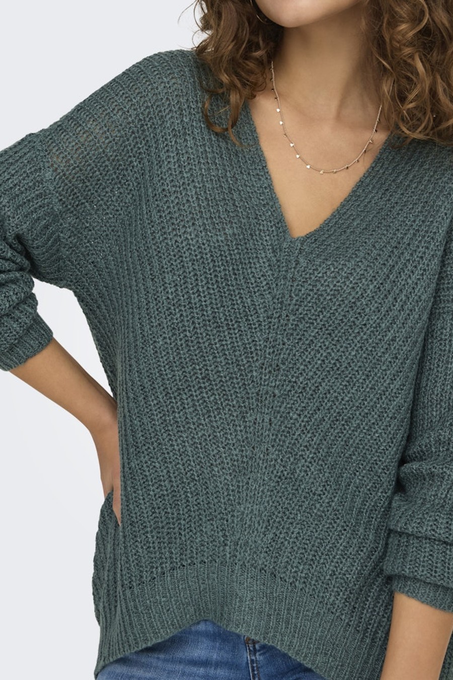 Strickpullover JACQUELINE DE YONG 15208245-North-Atlanti