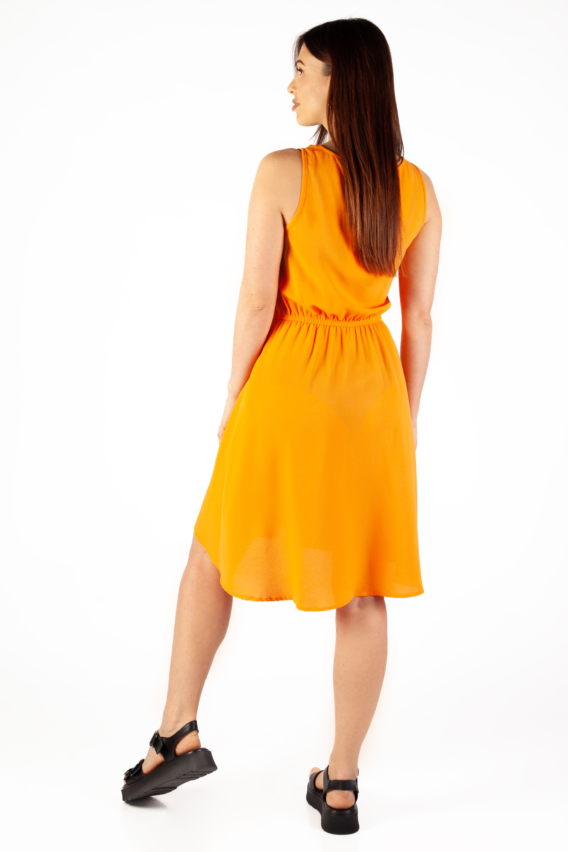 Kleid ONLY 15222203-Orange-Peel