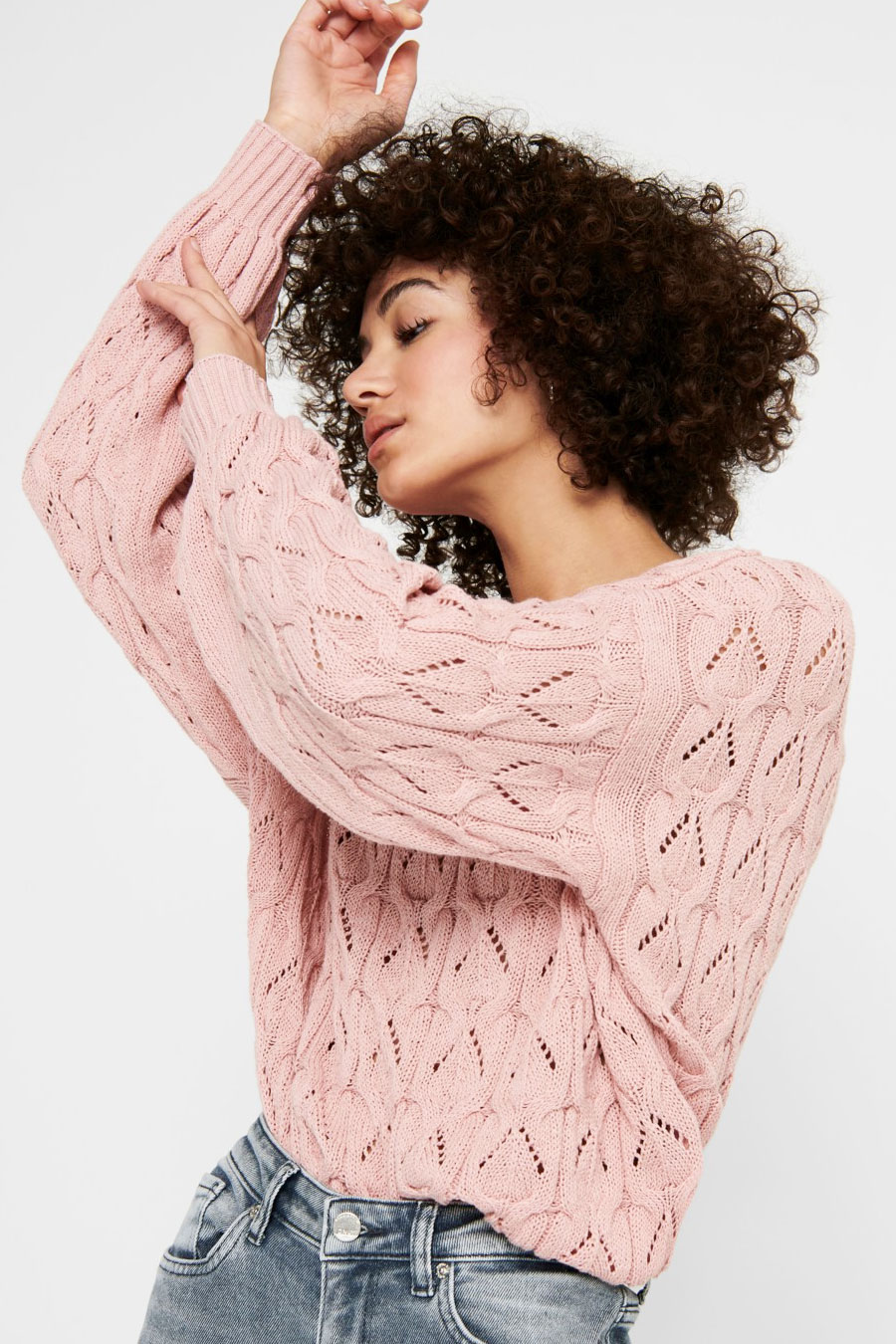 Strickpullover ONLY 15222853-ADOBE-ROSE