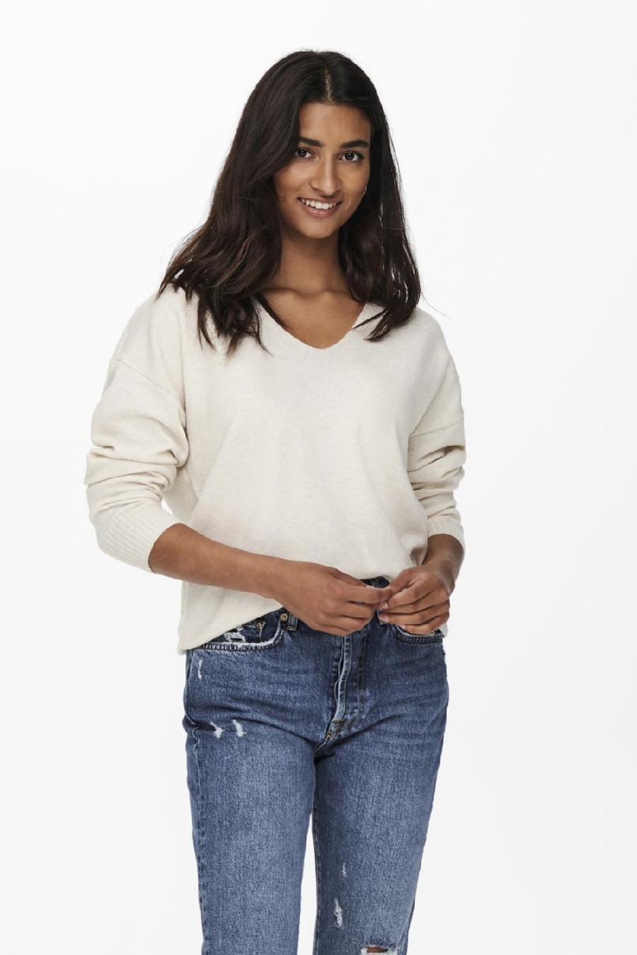 Strickpullover ONLY 15224360-Birch