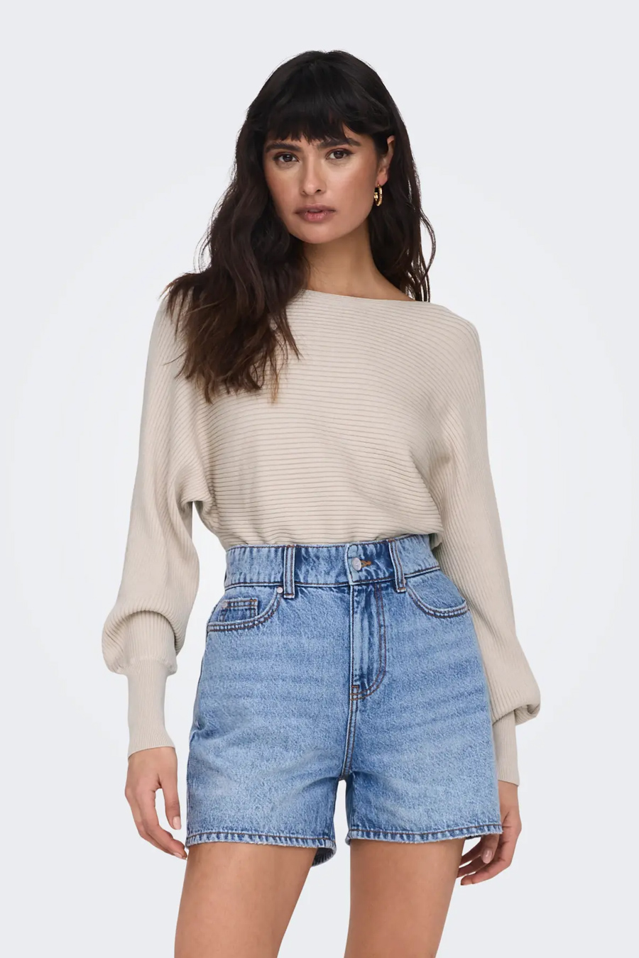 Strickpullover ONLY 15226298-Pumice-Stone
