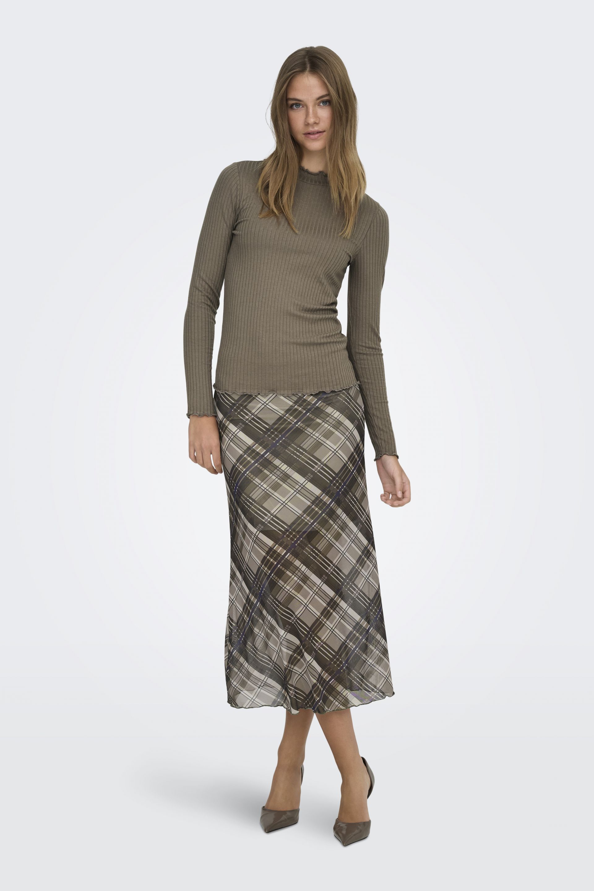 Strickpullover JACQUELINE DE YONG 15228065-Walnut