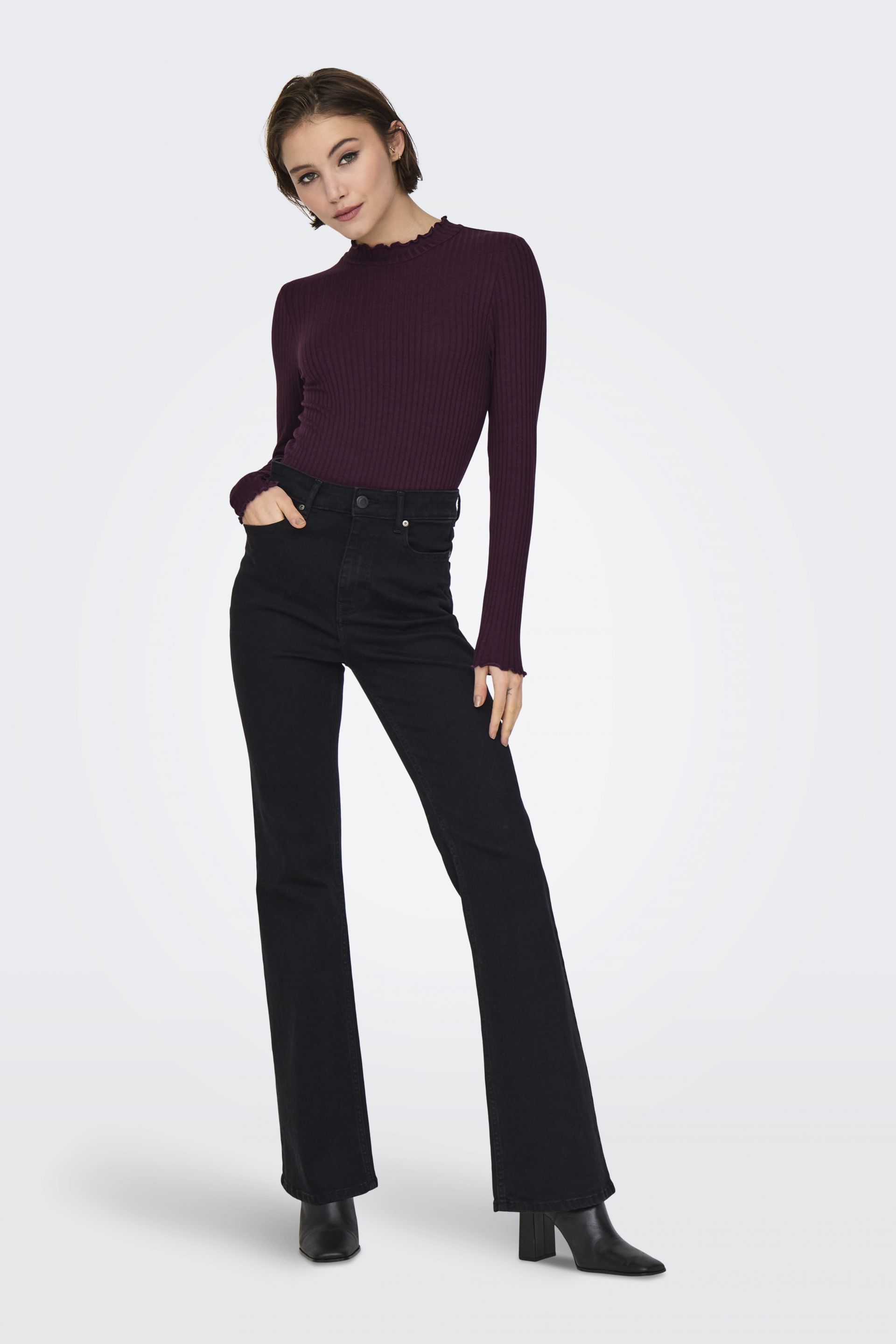 Strickpullover JACQUELINE DE YONG 15228065-Winetasting