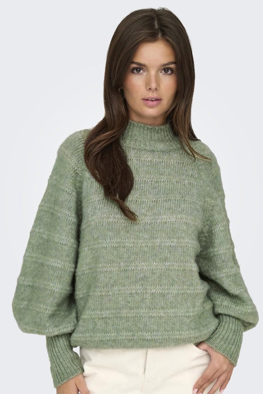 Strickpullover ONLY 15259528-Hedge-Green